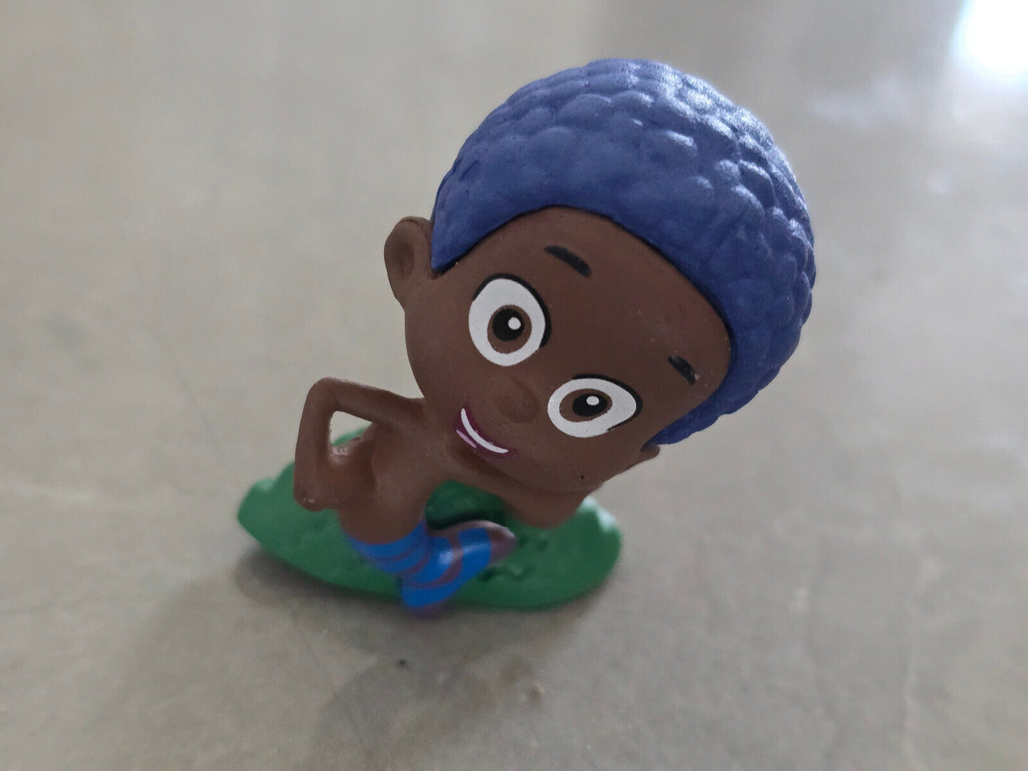 Cartoon Bubble Guppies Gil Molly Nonny Vinyl 2" Figure Toy Cake Topper NICK JR