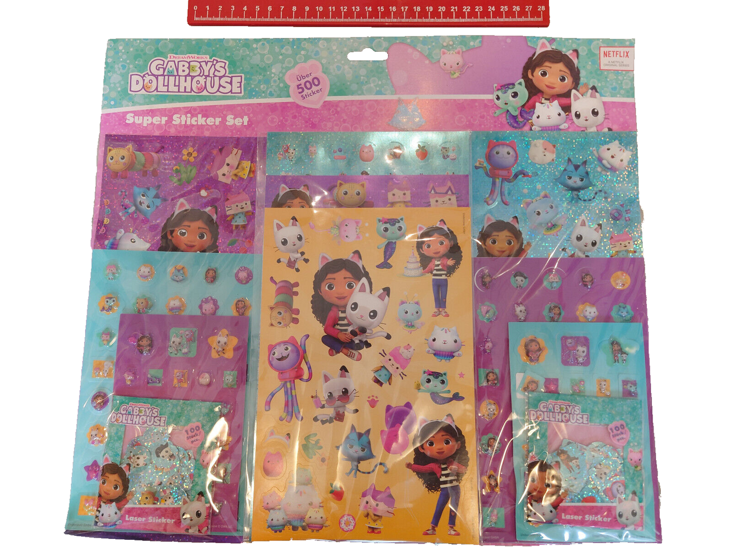 Gabbys Dollhouse Mega Set Stickers - 500 Gabby Dollhouse Stickers gabby's