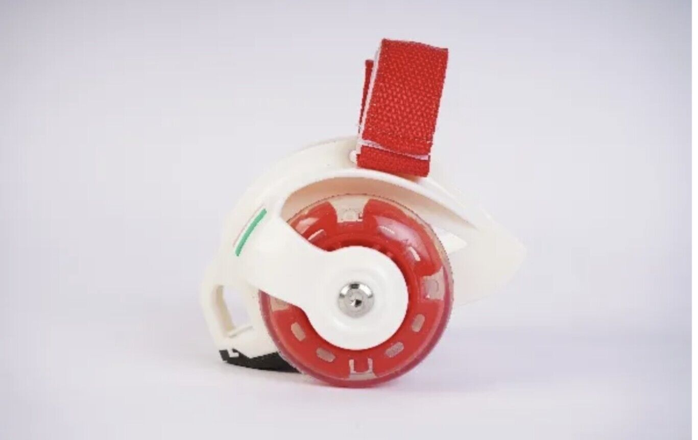 Hamleys® OFFICIAL Ferrari Flashing Wheels Roller Skates WHITE RACING CHILDRENS