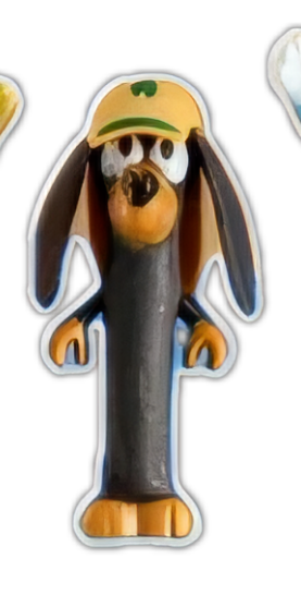 Bluey Dog Action Figure Kids Toy Bingo Bluey & Friends Collection Model FIGURES