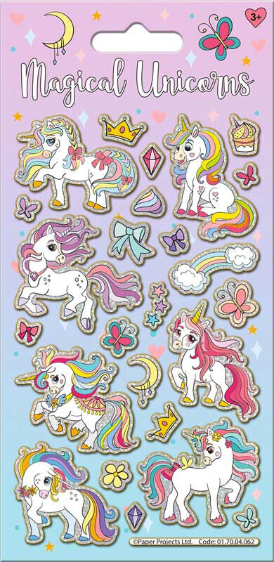 MAGICAL SPARKLY Unicorn Reward Chart Reward FUN ASSORTMENT Stickers CHOOSE YOUR