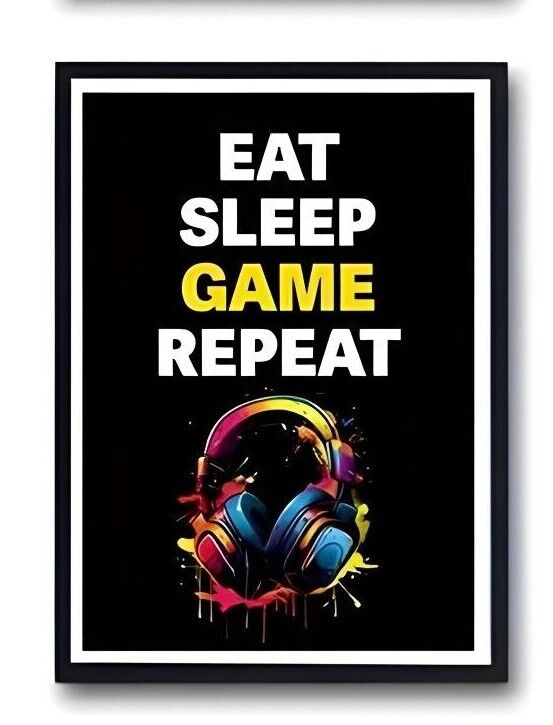 Gamer Xbox PlayStation PS5 Canvas Art Pictures Large MUSIC CHIMP PC NINTENDO