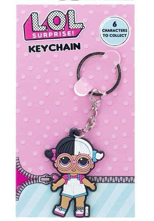 LOL Surprise Keyring Official CHARM Character Rubber LOL Keychain Gift L.O.L