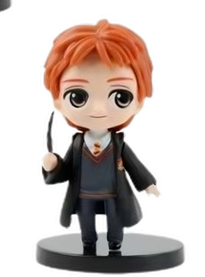 Harry Potter Toy Figures Ron Weasley Hermione Granger Wizard Magic Hogwarts