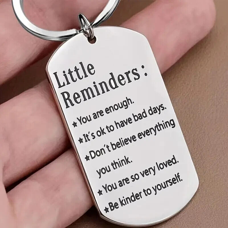 Little Reminders Keyring Key Chain Keepsake Gift Friend Partner You Are Loved