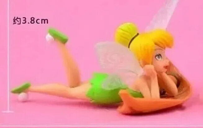 Tinkerbell Fairy Princess Action Miniature Figure Cake Topper Doll Toys Kids