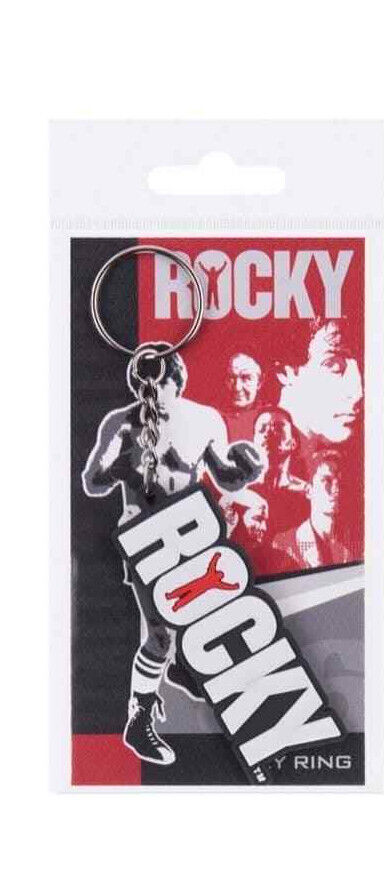 Rocky Keyring Rubber Official Licensed Movie Film Keyring 2d Keychain