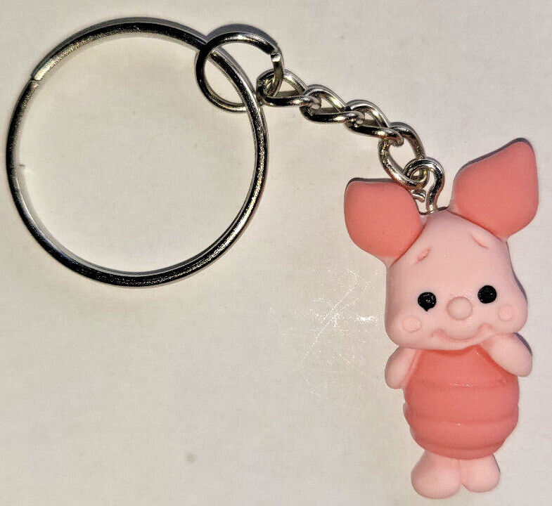 Disney Novelty 3D Keyring Gift Kids & Adult Charm Toy Story Winnie the Pooh Duck