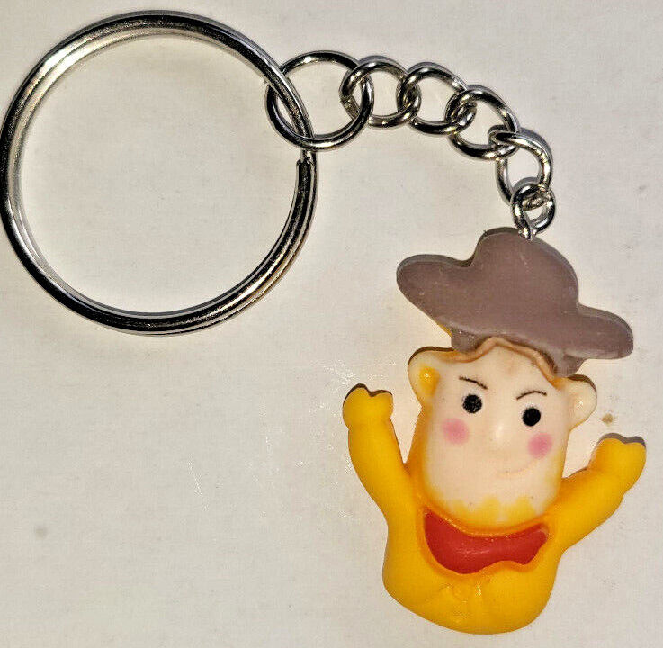 Disney Novelty 3D Keyring Gift Kids & Adult Charm Toy Story Winnie the Pooh Duck
