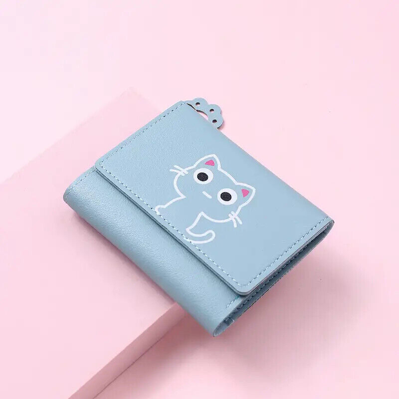 Cat Coin Purse Coin Pouch Travel Cosmetics Bag Small Wallet pussy pet