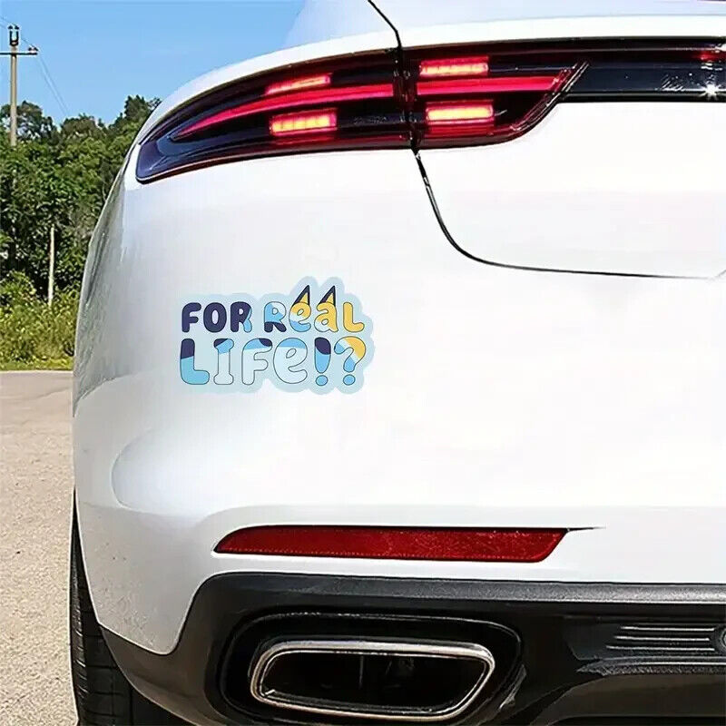 BLUEY Vinyl Printed Car Vehicle Bedroom Sticker Graphic Cute CBEEBIES MULTIUSE
