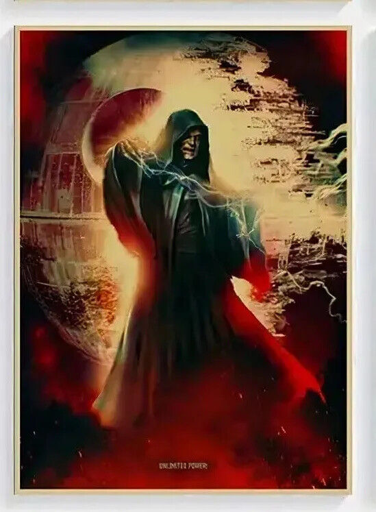 STAR WARS Wall Art Movie Poster Print Picture KRAFT LEILA DARTH VADER LUKE