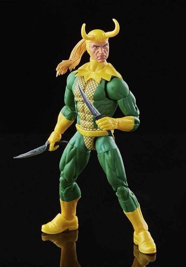 Loki Action Figure from Marvel Legends Incl. Twin Daggers movie cartoon avengers