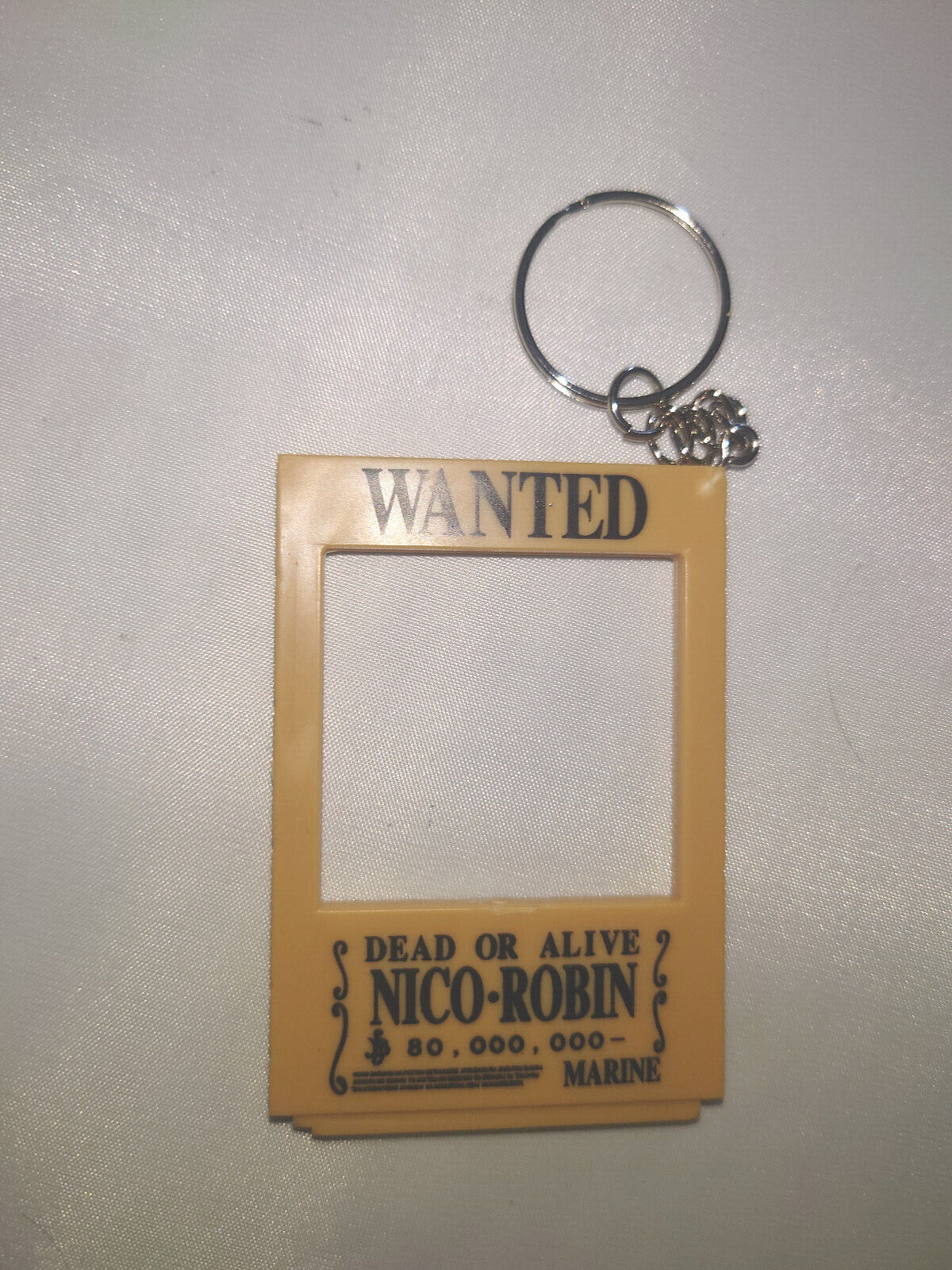 Anime One Piece LUFFY PVC Keyring Keychain Figure Model Pendant 🇬🇧 WANTED