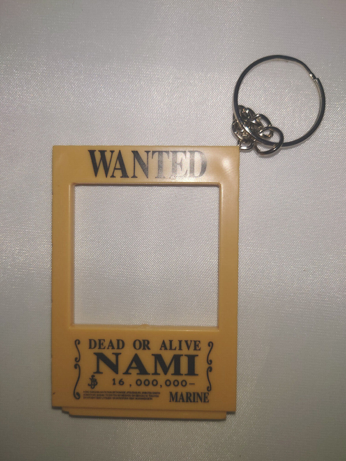 Anime One Piece LUFFY PVC Keyring Keychain Figure Model Pendant 🇬🇧 WANTED
