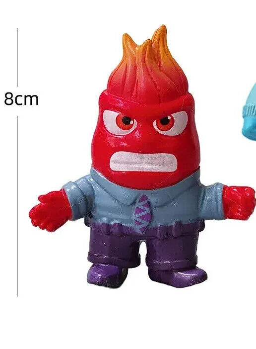 Disney Inside Out 2 Kids Toy Figure PVC Model Collectible ANXIETY DISGUST SAD