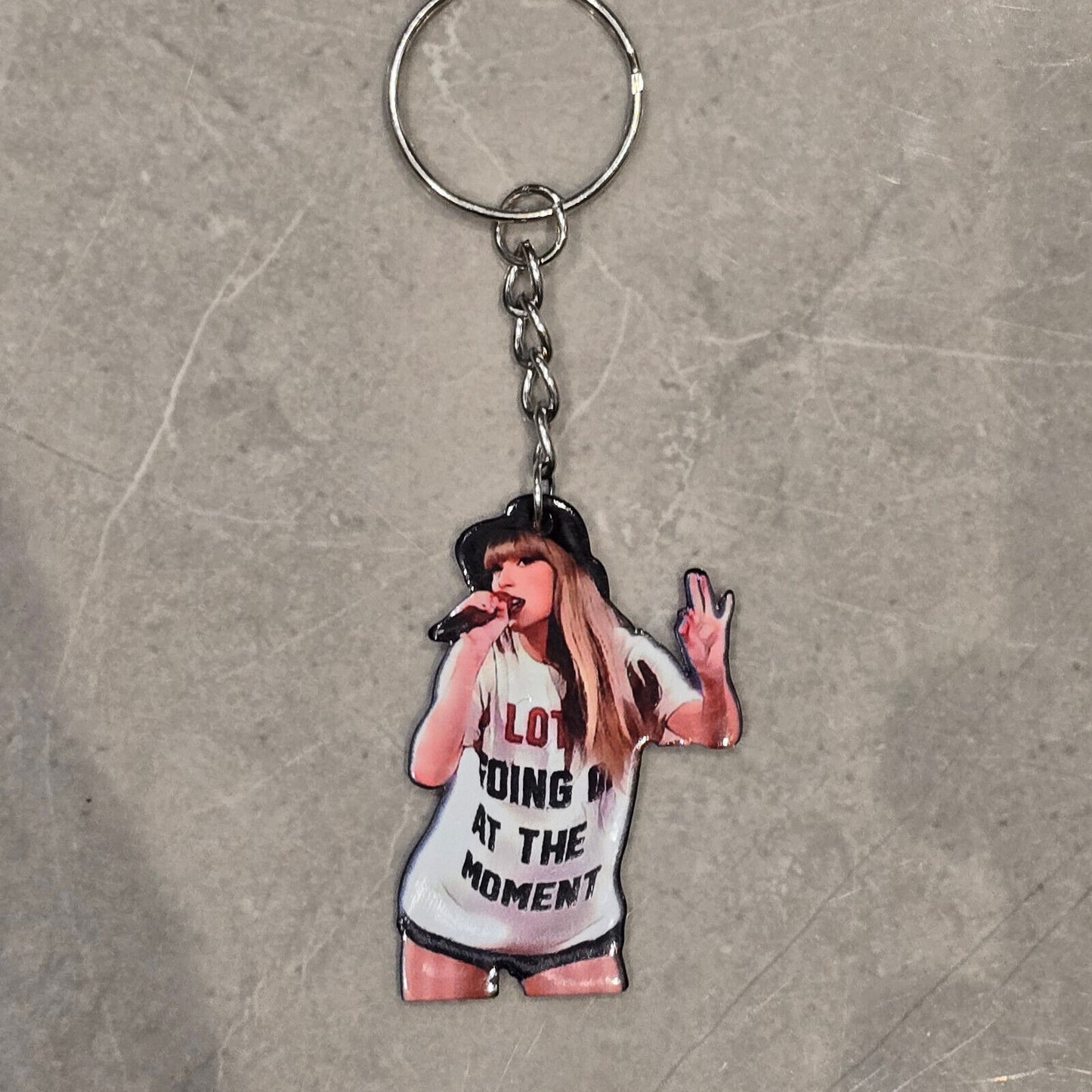 Taylor Swift Keyring Swiftie Key Chain TayloUr Merch Gifts Keyring Fans DRESS