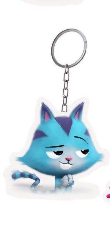 Gabbys DollHouse Keyring BagTag Dangle Cakey Mercat Babybox Keychain GABBY'S
