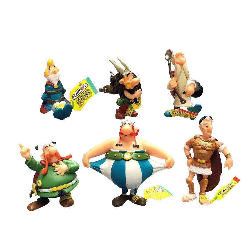 The Adventures Of Asterix Pvc Figures 8CM ASTERIX BOAR OBELIX TV SERIES CHOOSE