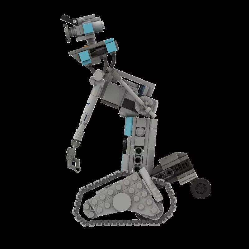 LARGE Johnny 5 Short Circuit Robot Building Figure Blocks Set SHORT CIRCUIT TOY