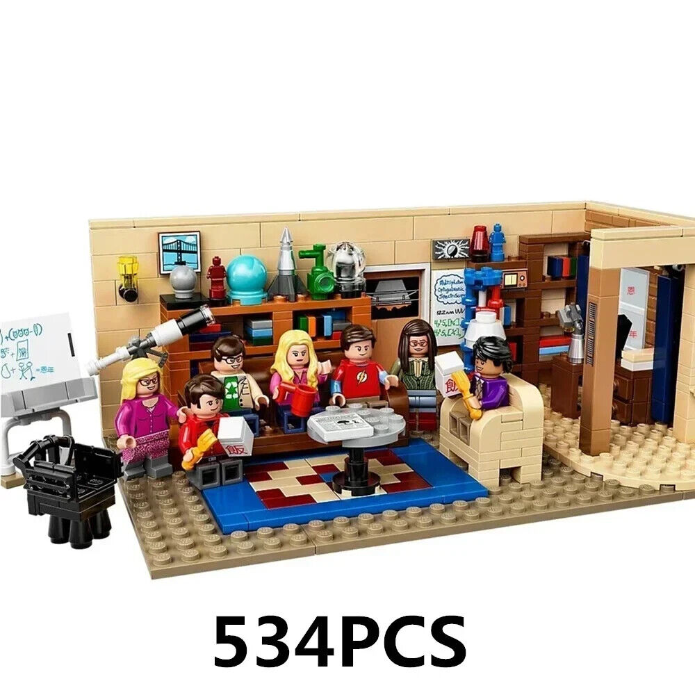 NEW IN SHELDON The Big Bang Theory SET 21302 & Instructions 100% Complete TBBT