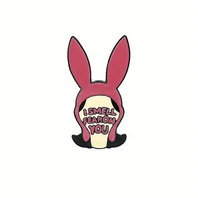 BOBS BURGERS Metal Enamel Pin Badge Adult Teen TV CARTOON