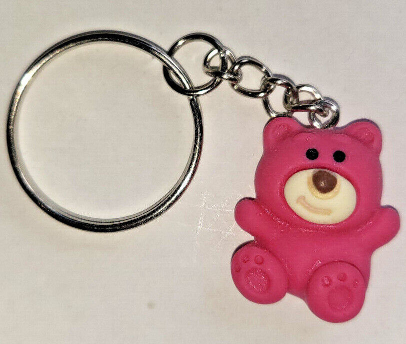 Disney Novelty 3D Keyring Gift Kids & Adult Charm Toy Story Winnie the Pooh Duck