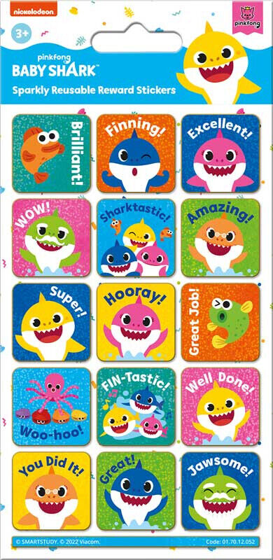 Baby Shark Potty Toilet Training Reward Chart & Stickers sticker nick jr