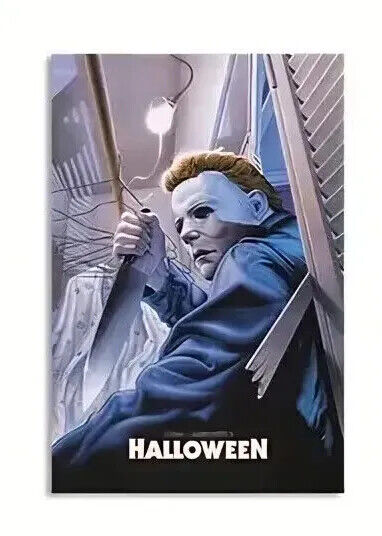 Horror Canvas Wall Art Movie Poster Print Picture IT Halloween Friday 13th Thing