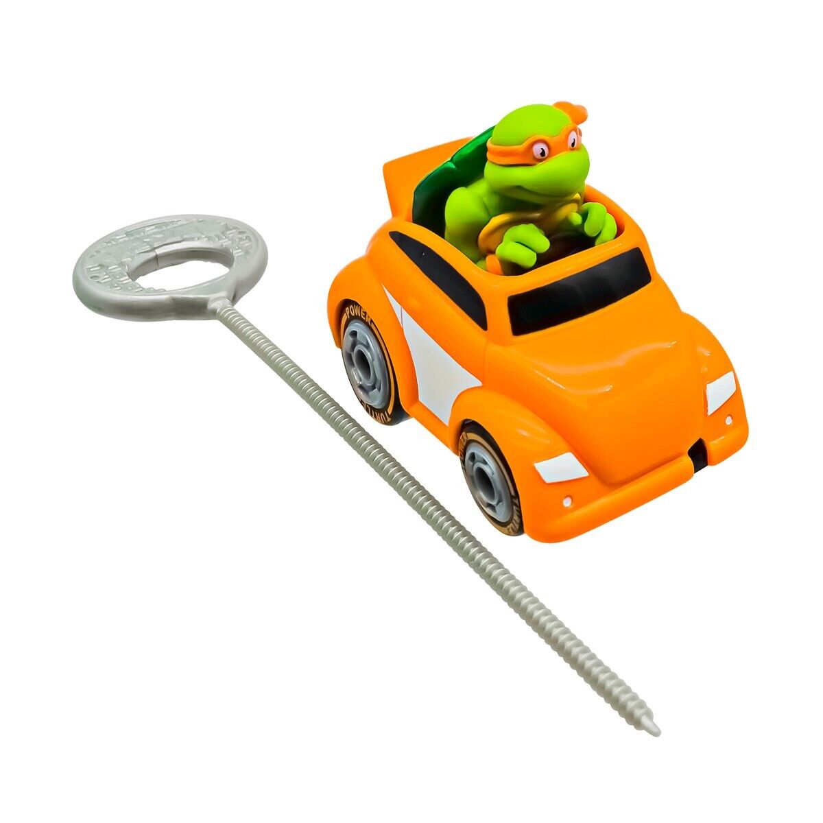 TMNT Rad Rip Racers michelangelo teenage mutant ninja turtles car toy pull MOVIE