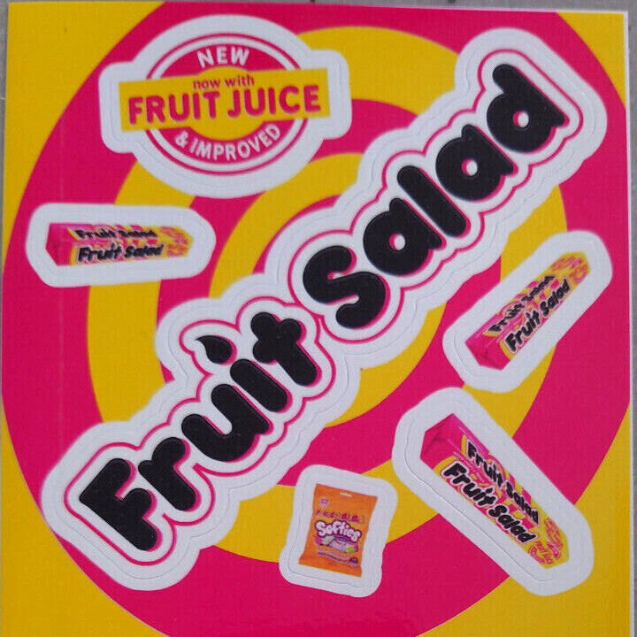 Old Fashioned Sweet Customised Stickers Refreshers Wham BlackJack Dipdab Flumps