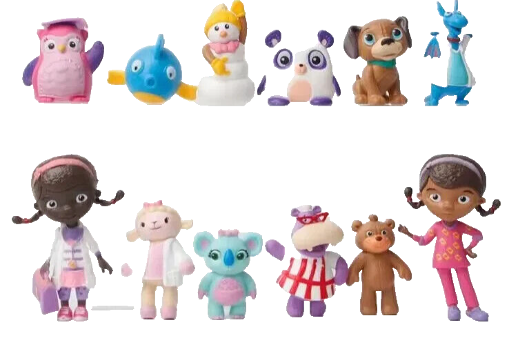 Doc Mcstuffins Check Up Time Cake Topper Decor Action Figure Kids Toy Gift
