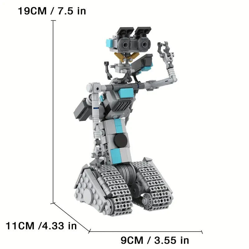 Johnny 5 Short Circuit Robot Building Toys Figure Blocks Set SHORT CIRCUIT TOY