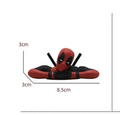 Sitting Mini Deadpool Action Figure Toy Topper Car Interior Decoration MOVIE