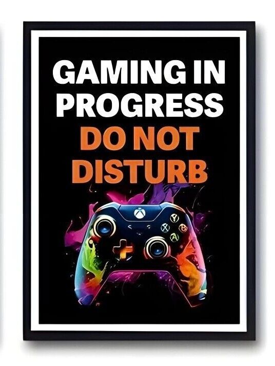 Gamer Xbox PlayStation PS5 Canvas Art Pictures Large MUSIC CHIMP PC NINTENDO