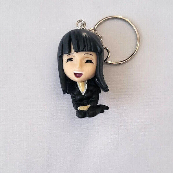 Anime One Piece LUFFY PVC Keyring Keychain Figure Model Pendant 🇬🇧 WANTED