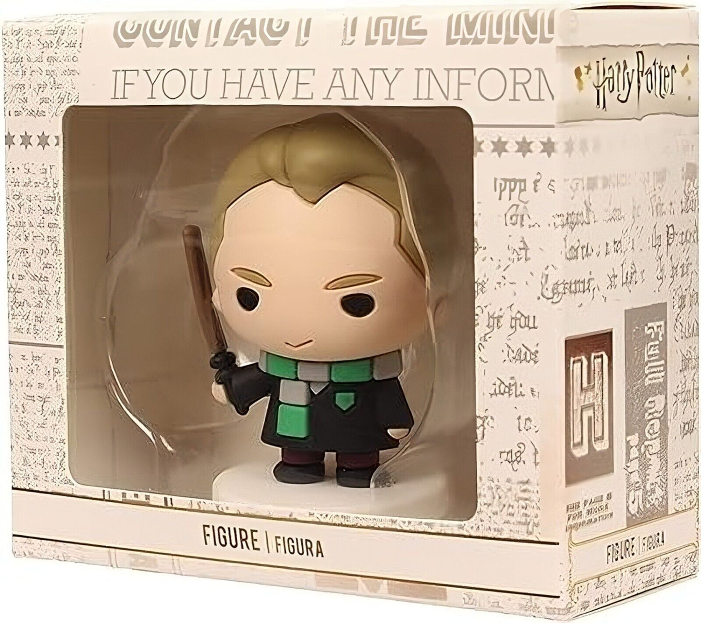DRACO MALFOY SD Toys Harry Potter Wizarding World 6cm Ebonite Mini Figures