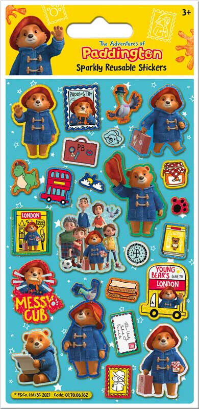 The Adventures Paddington Reward Chart with 56 Stickers Official Product