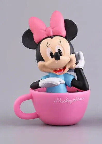 Mickey Mouse Minnie Donald Pooh Cup Club Action Figure Kids Toy Gift Cake Unisex