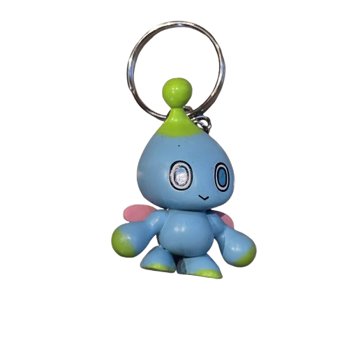 SONIC THE HEDGEHOG Official Keyring 2D Rubber TAILS SHADOW Sega Gaming CHOOSE