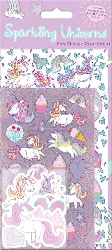 MAGICAL SPARKLY Unicorn Reward Chart Reward FUN ASSORTMENT Stickers CHOOSE YOUR