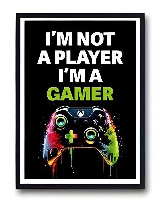 Gamer Xbox PlayStation PS5 Canvas Art Pictures Large MUSIC CHIMP PC NINTENDO