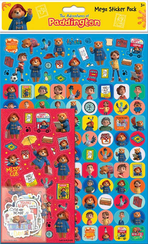 Disney Princess Mega Pack Stickers PEPPA PIG PADDINGTON BEAR BABY SHARK CHOOSE