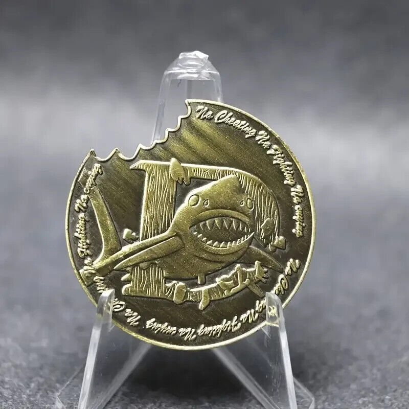 Shark Coin Jaws The Deep Blue Sea Coin Double Sided SHARKNADO BITE