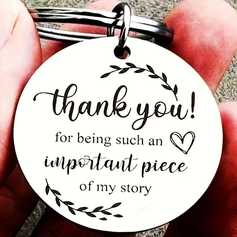 THANK YOU FOR BEING SUCH AN Important Part Of My Story KEYRING TEACHER FRIEND