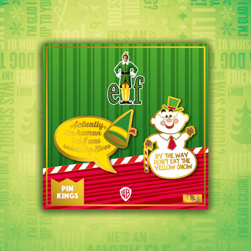 BUDDY Elf Christmas Enamel Pin Badge Set SETS XMAS SNOWMAN SPIRIT CHOOSE YOURS