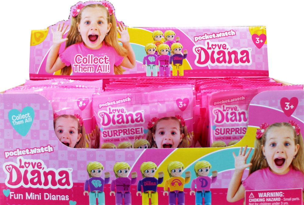 Love Diana Mini Surprise Blind Bag | Fun Mini Dianas Collectible Figures