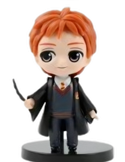 Harry Potter Toy Figures Ron Weasley Hermione Granger Wizard Magic Hogwarts