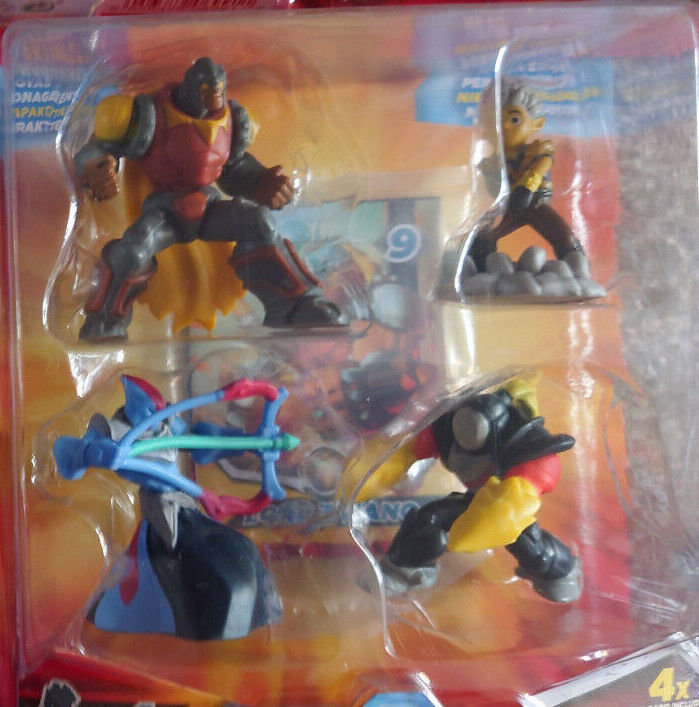 Gormiti Deluxe Articulated Mini 4" Action Figures - 4 Pack CHOOSE YOUR SET