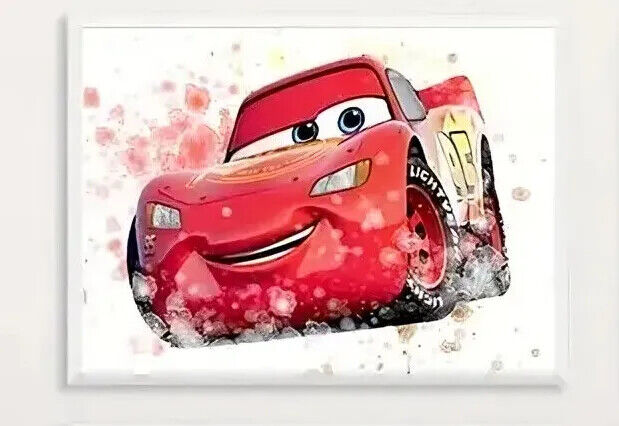 PIXAR CARS Canvas Wall Art Movie Poster Print Picture Retro DISNEY KIDS RUSTY